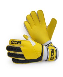 Blok-IT Goalie Gloves Fingersave Goalkeeper Gloves for Soccer Youth & Adult Sizes Extra Protection Kids Padding & Reduced Chance of Injury. Make The Toughest Saves 